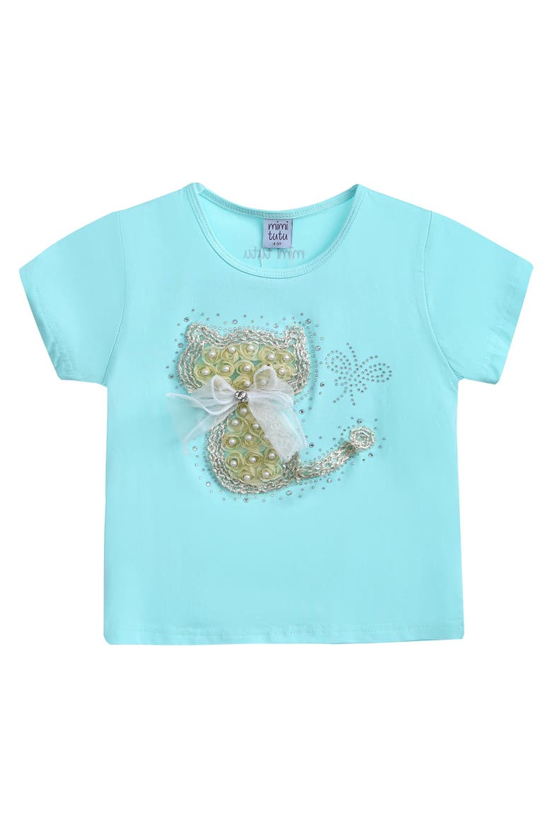 Cat T-Shirt, Main, color, Blue