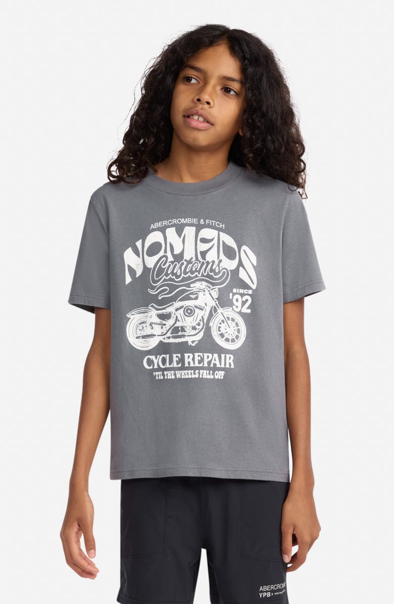 abercrombie kids Kids' Nomad Graphic T-Shirt, Alternate, color, Castlerock