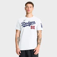 Nike Men's Nike  White Los Angeles Dodgers 9X Champs T-Shirt