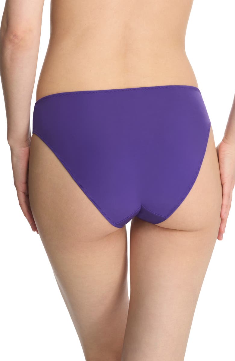 Natori Heavenly Lace Bikini, Alternate, color, Deep Indigo