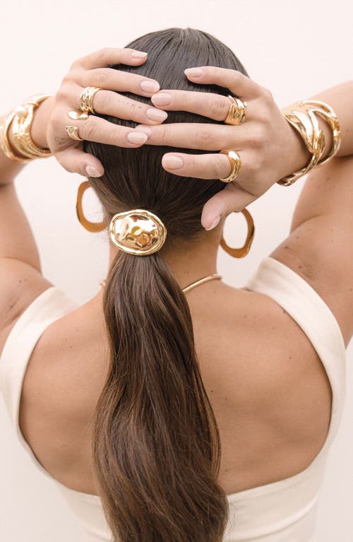 Ettika Noble Nugget Hair Pin In Gold