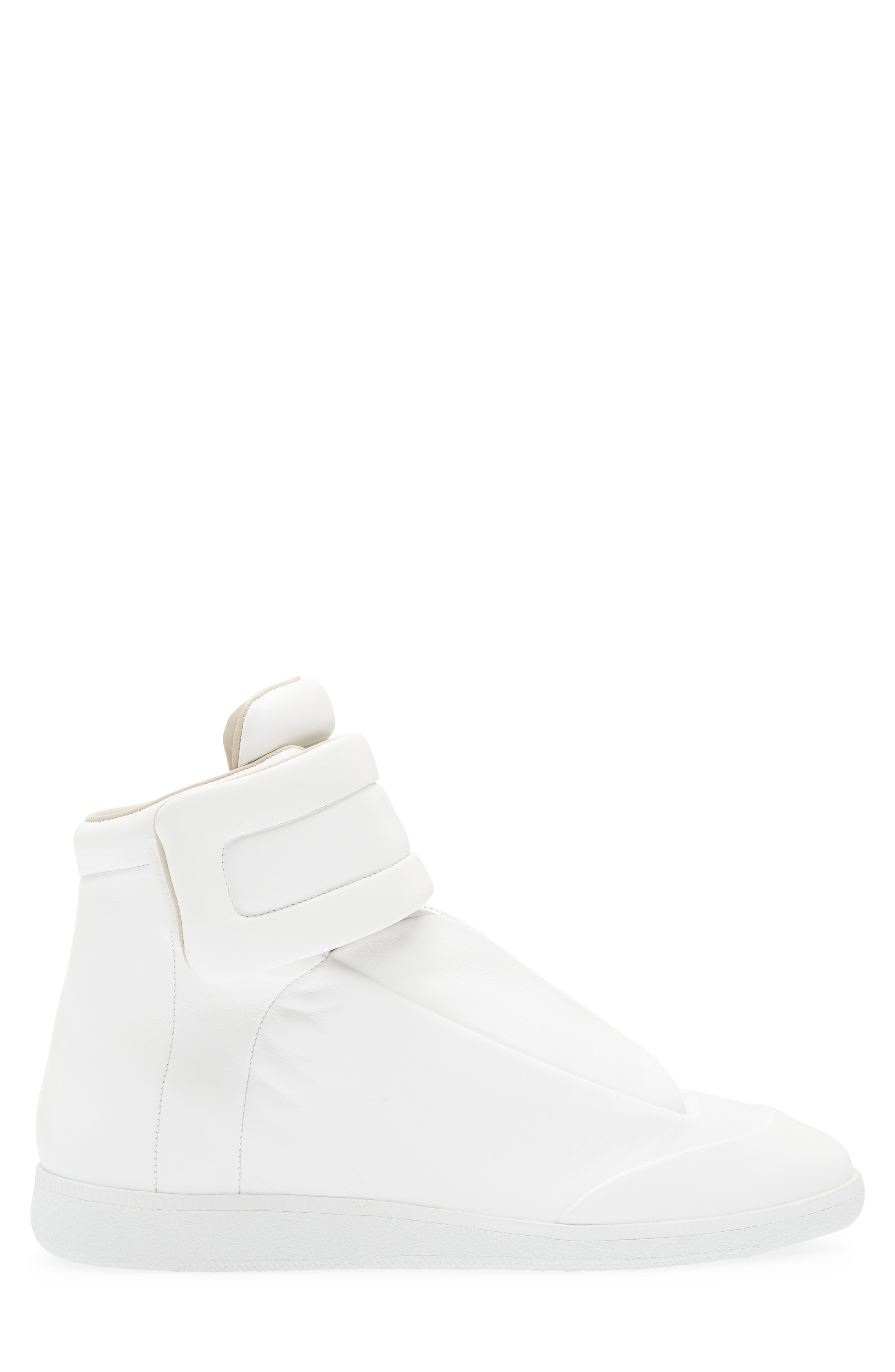 Future High Top Sneaker, Alternate, color, WHITE
