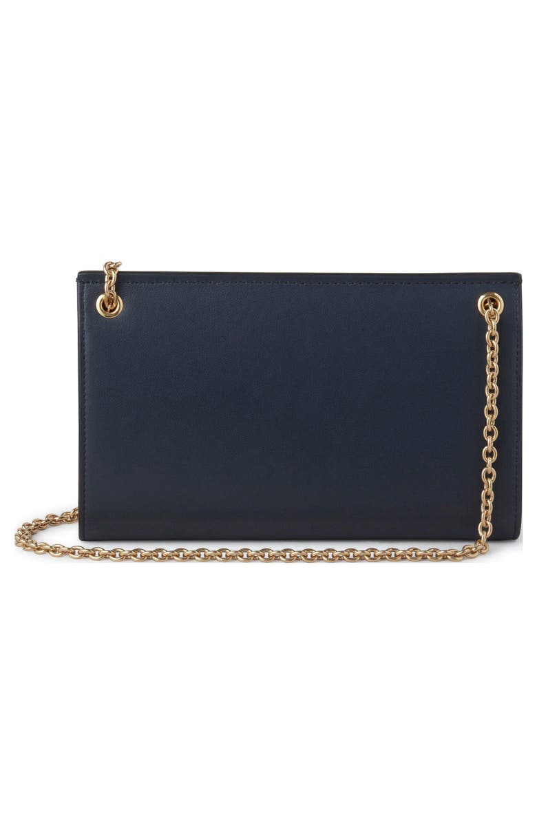 Mulberry Amberley Leather Clutch, Alternate, color, Night Sky