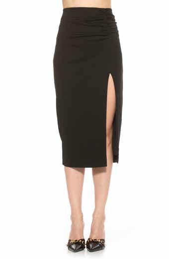 Alexia Admor Zayla Ruched Pencil Skirt
