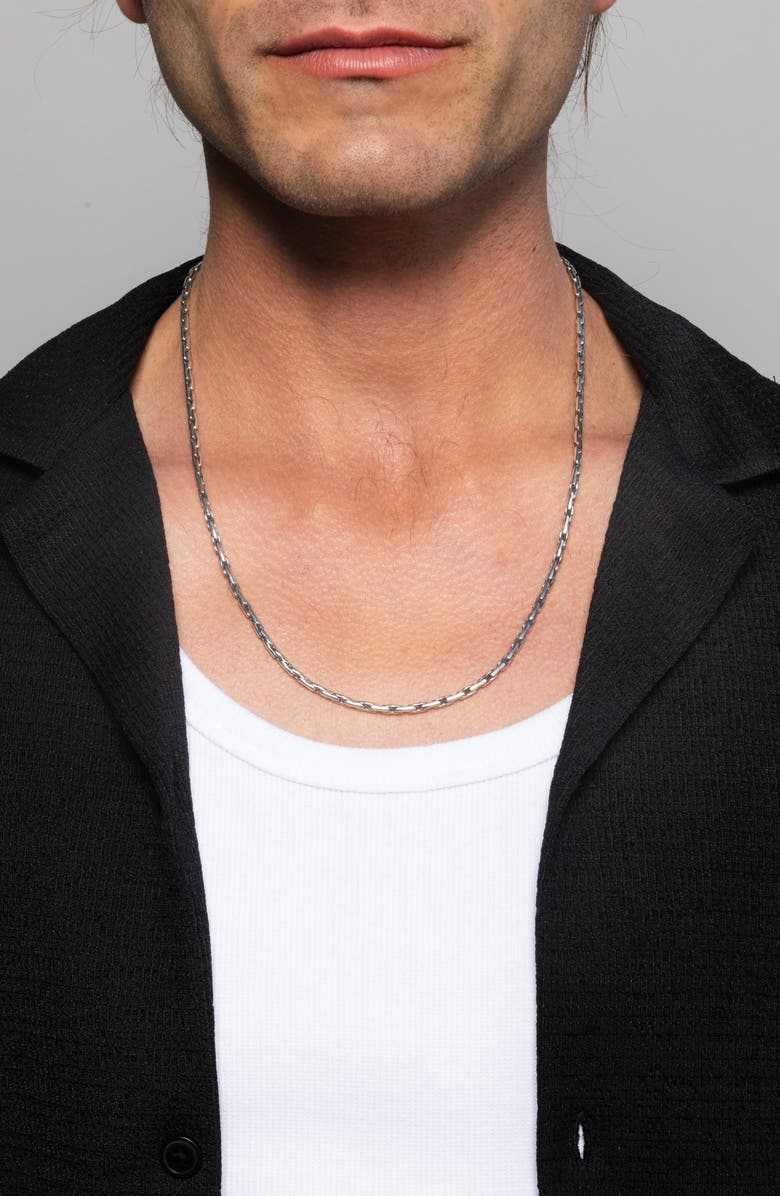 MIRANDA FRYE Men's Vance Chain Necklace, Alternate, color, Silver