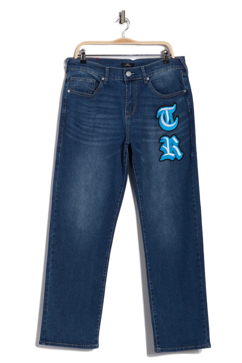 Bobby Appliqué Baggy Jeans, Alternate, color, MEDIUM BLAZE