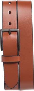 Johnston & Murphy Rivet Leather Belt