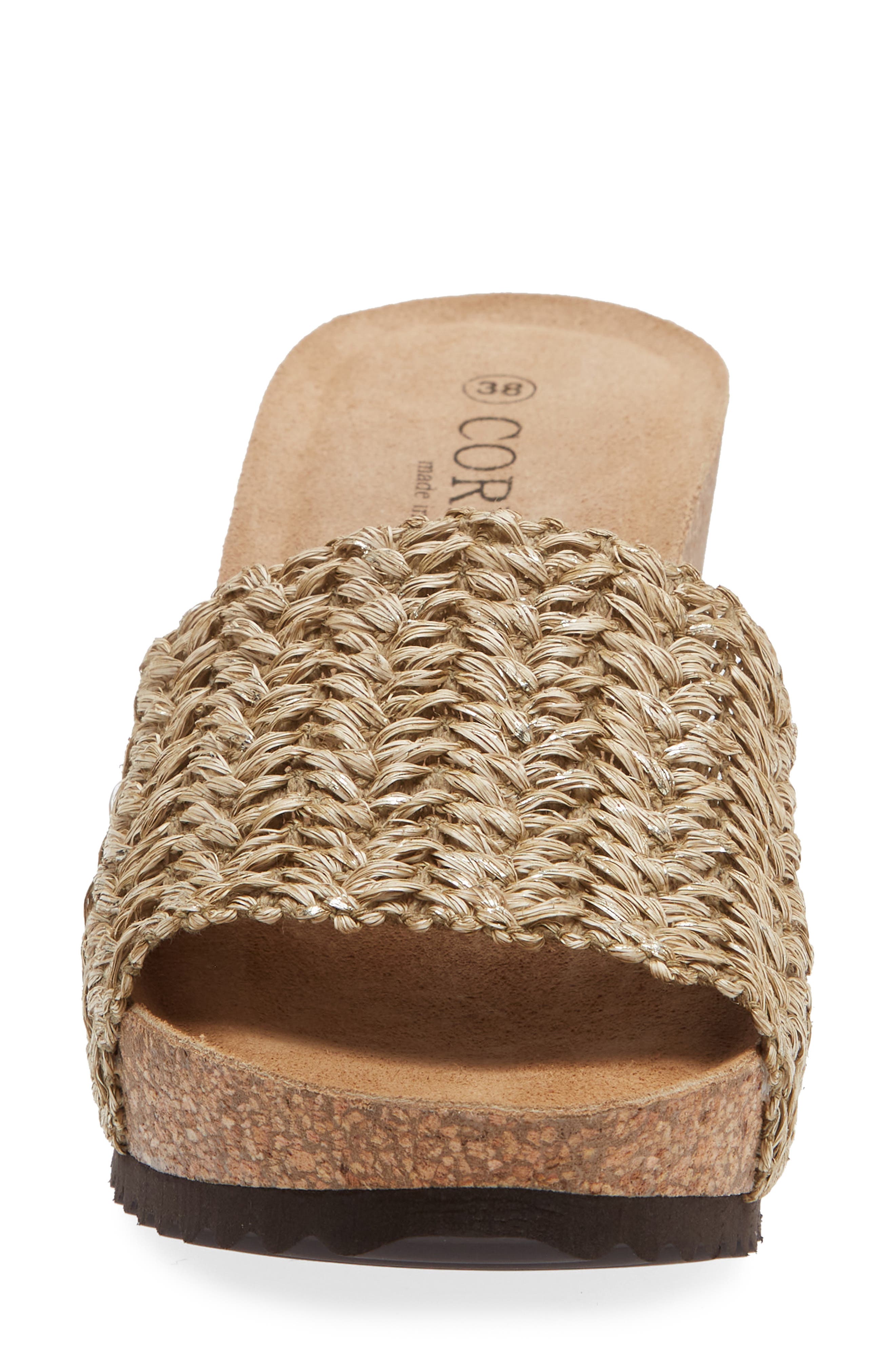 Cordani Mattina Wedge Platform Sandal, Alternate, color, Natural