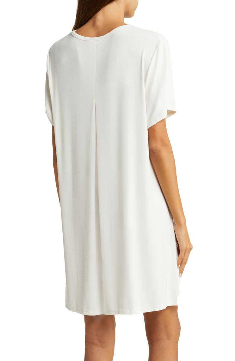 Cozy Earth Rib Knit Nightshirt, Alternate, color, Ivory