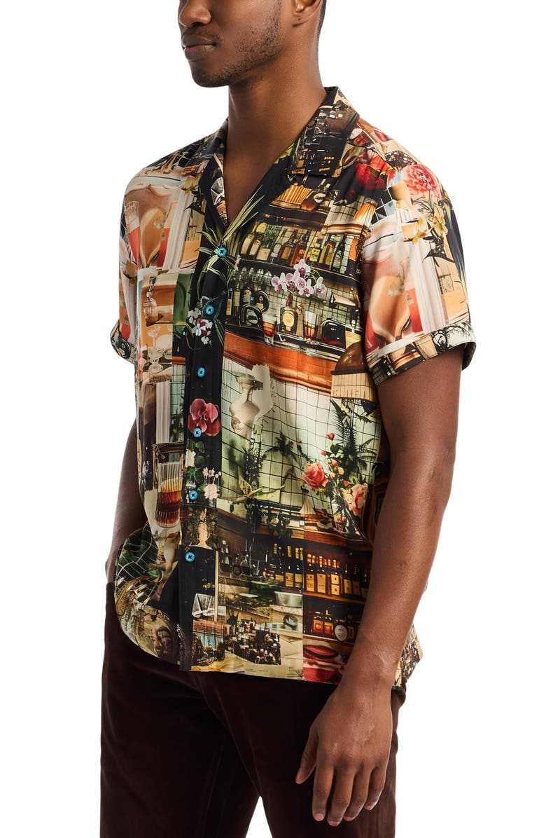 Robert Graham Harry's Place Camp Shirt, Alternate, color, 
