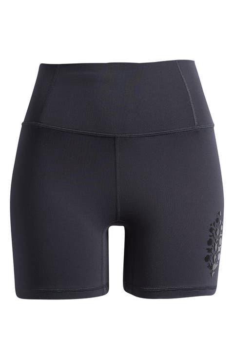 Metallic Logo Never Better Bike Shorts