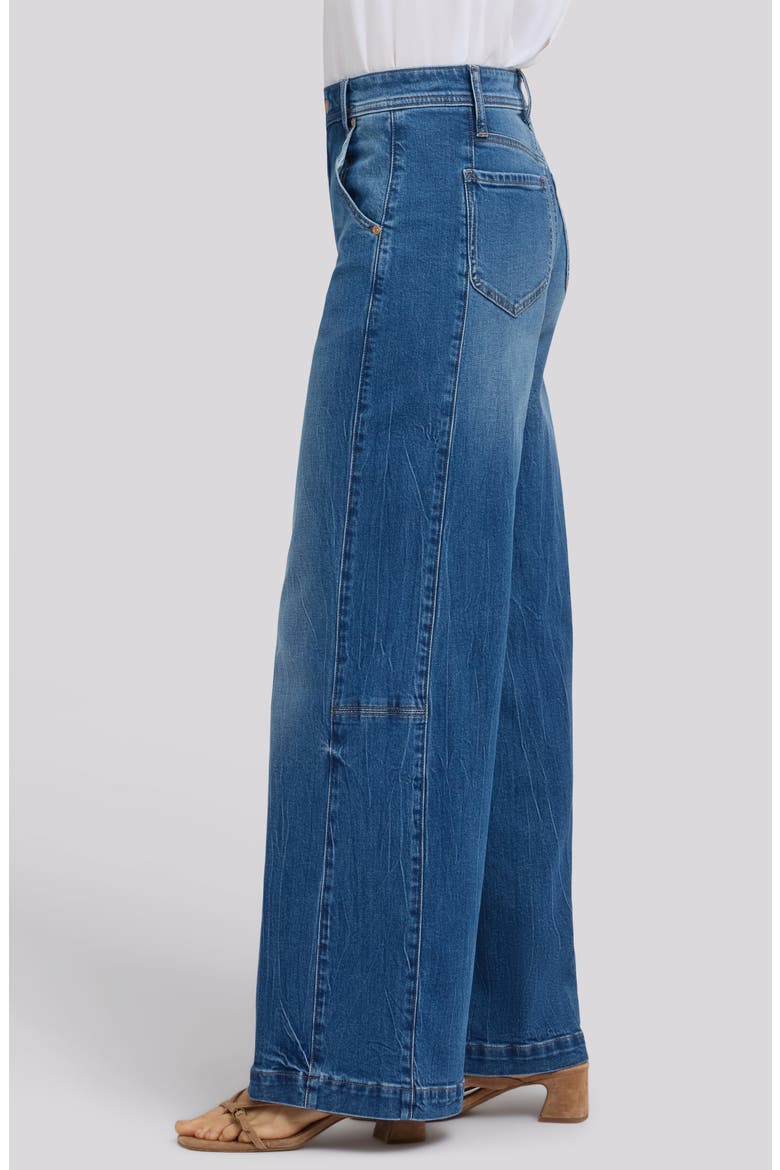Gracie High Waist Wide Leg Jeans, Alternate, color, WILD RIVER