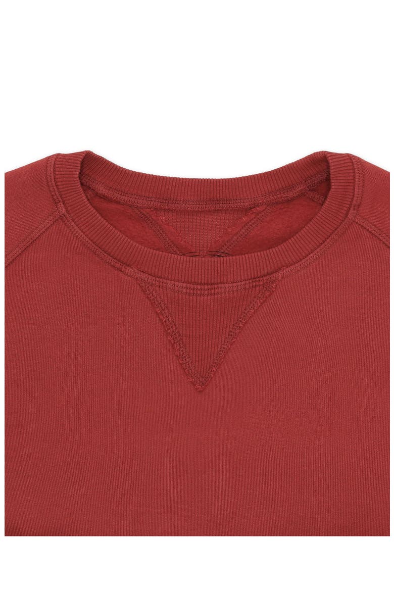 Harvard Printed Sweatshirt, Alternate, color, Burgundy