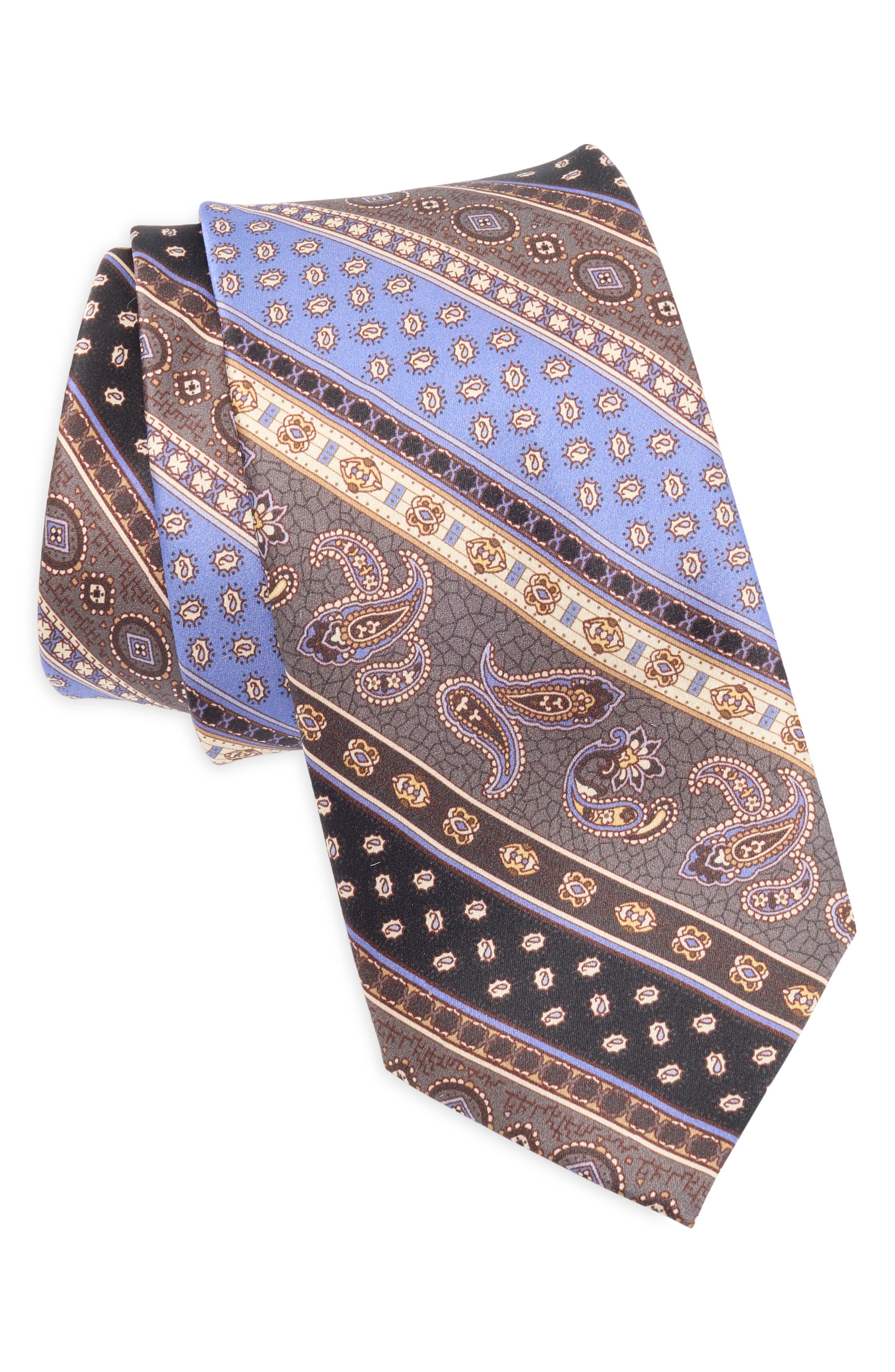 Paisley Print Tie