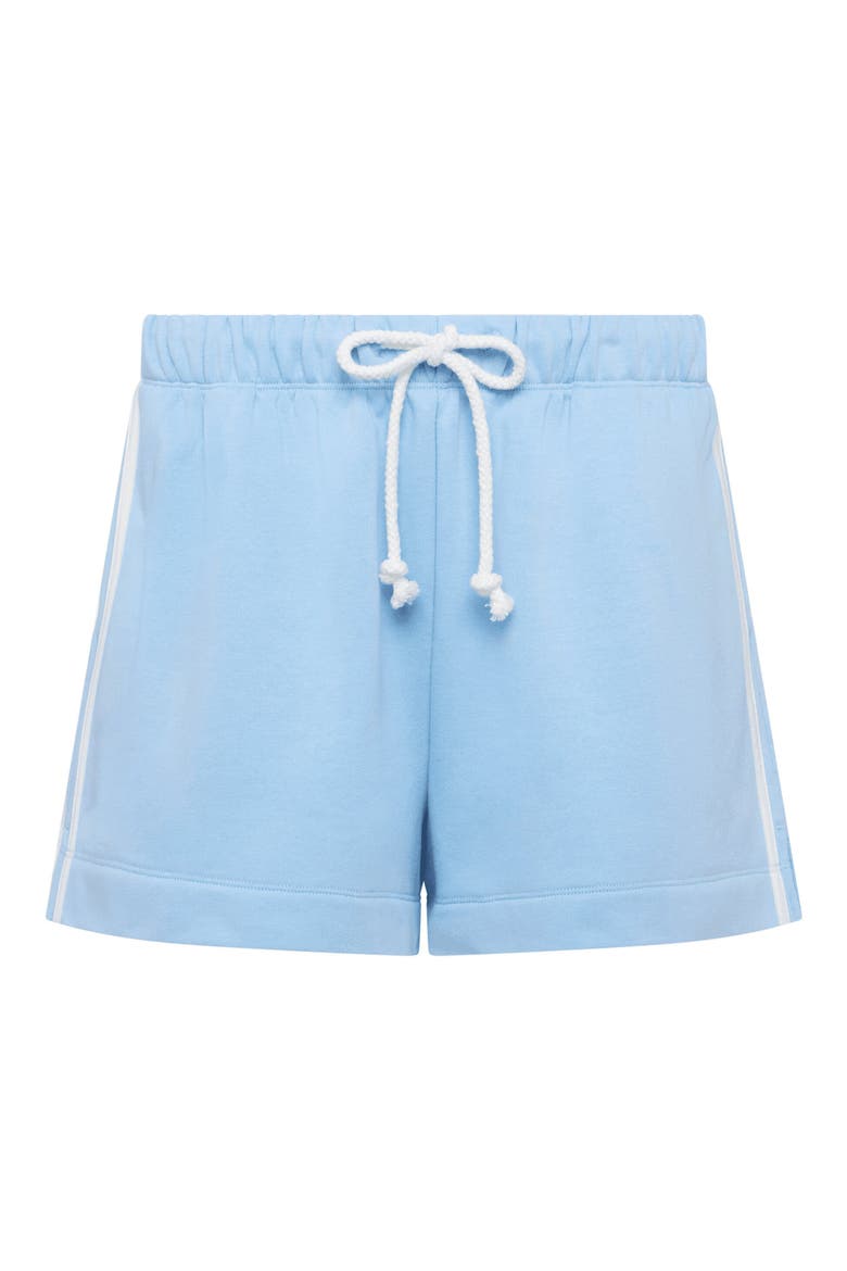 French Terry Track Shorts, Alternate, color, SKY