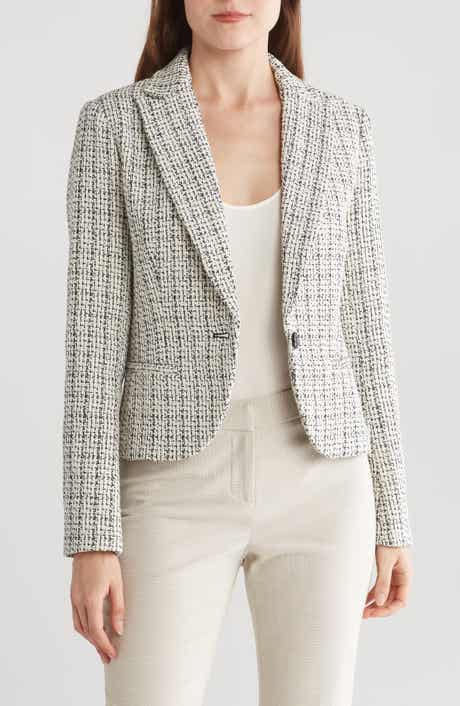 Amanda & Chelsea Bouclé Blazer