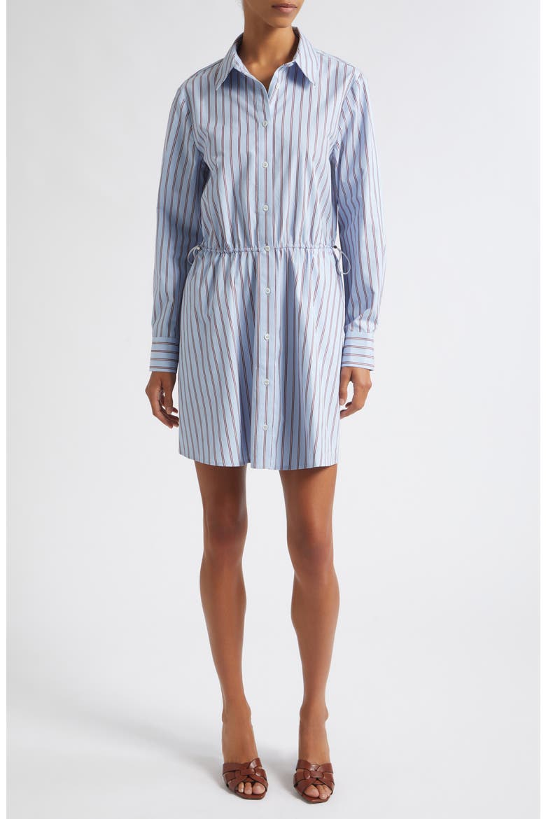Kirby Striped Minidress, Main, color, SKY MULTI STRIPE