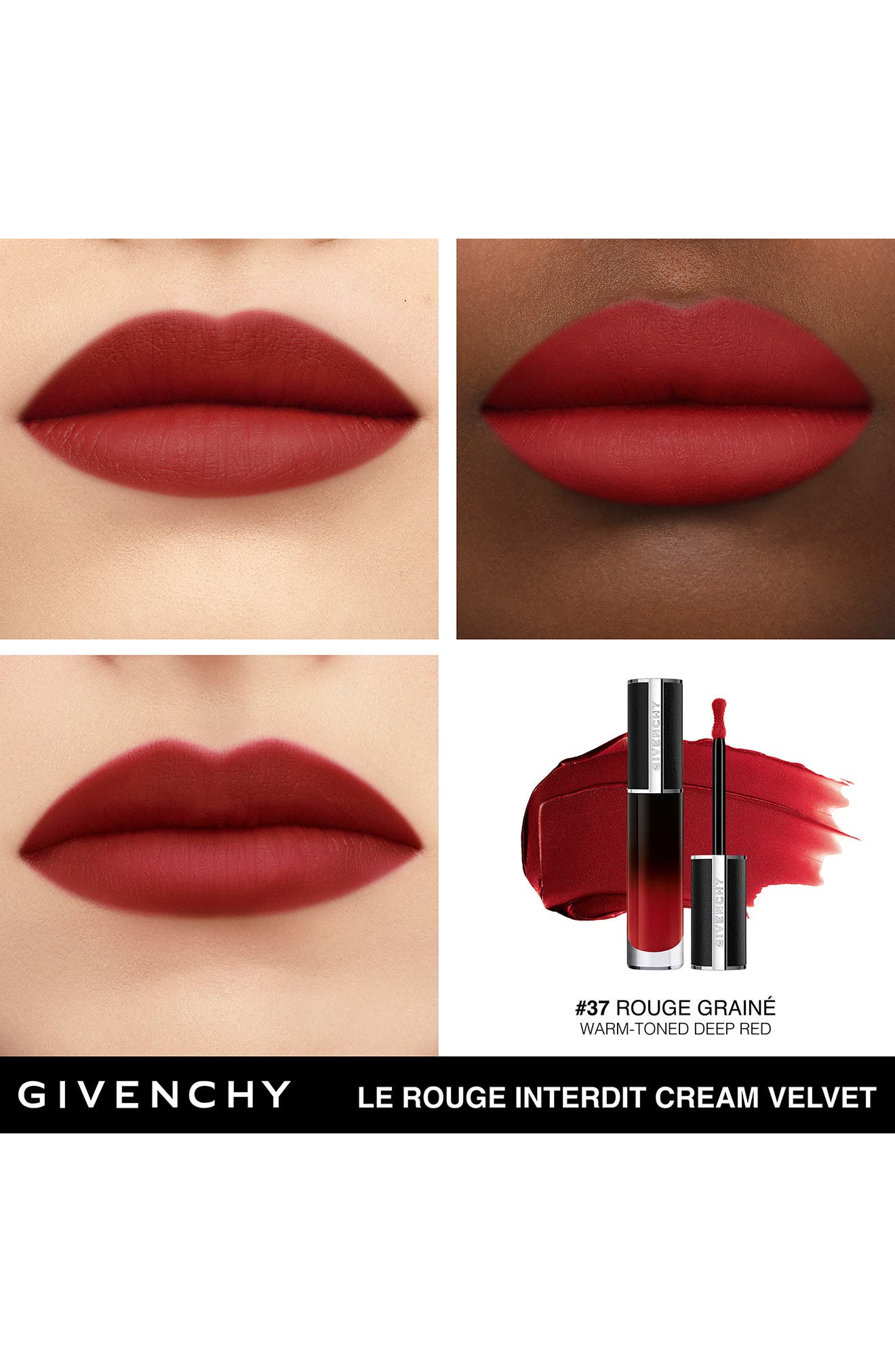 Le Rouge Interdit Cream Velvet Lipstick (Women) | Nordstrom