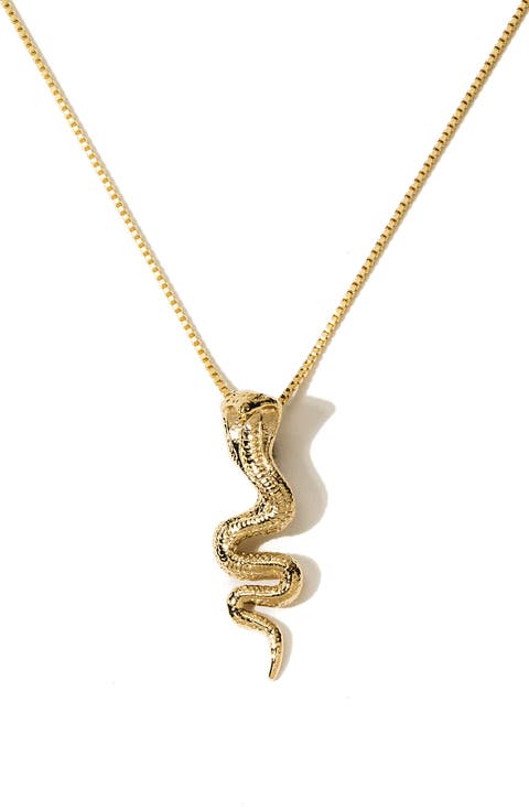 Cobra Pendant Necklace