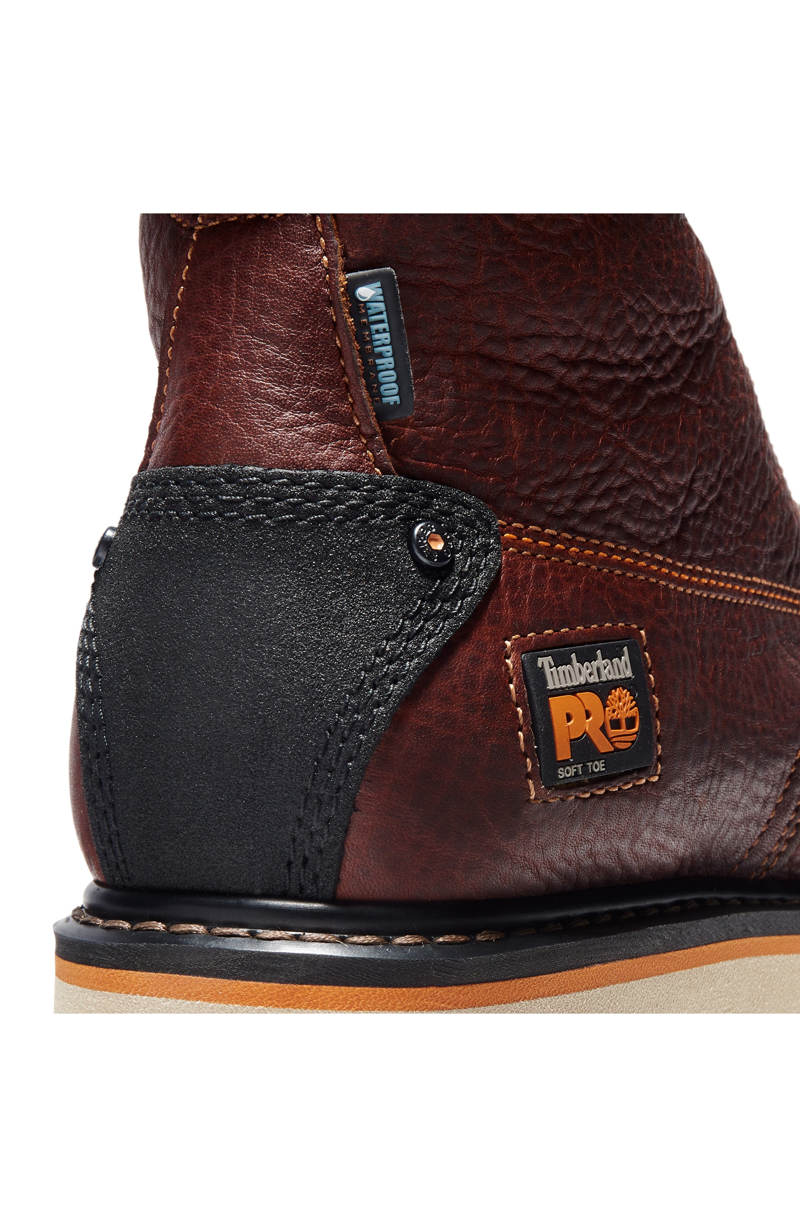 Gridworks 6" Waterproof Work Boot, Alternate, color, BROWN