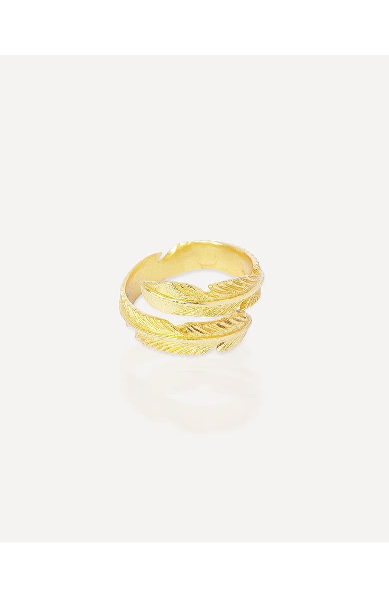 Ottoman Hands Feather Ring, Main, color, 