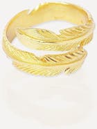 Ottoman Hands Feather Ring