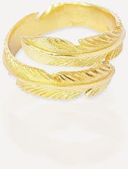 Ottoman Hands Feather Ring