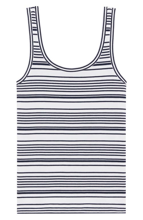 Shop Theory Bram Stripe Pima Cotton Tank