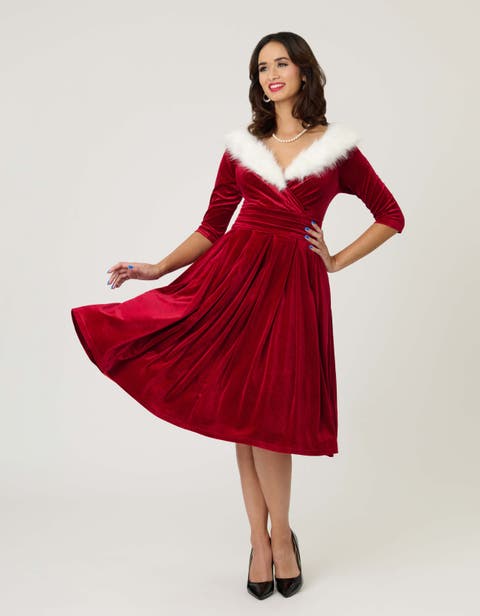 1950s Marceline Swing Dress