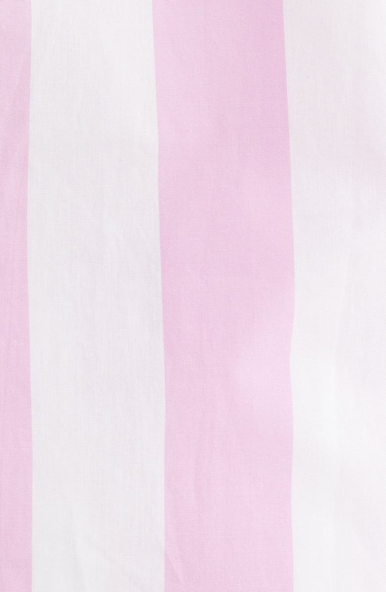 Nordstrom Yarn Dye Stripe Short Pajamas, Alternate, color, Pink Lavender Cabana Stripe