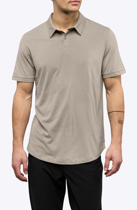 Trim Fit Cotton Blend Polo