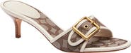 COACH Margot Signature Jacquard Slide Sandal