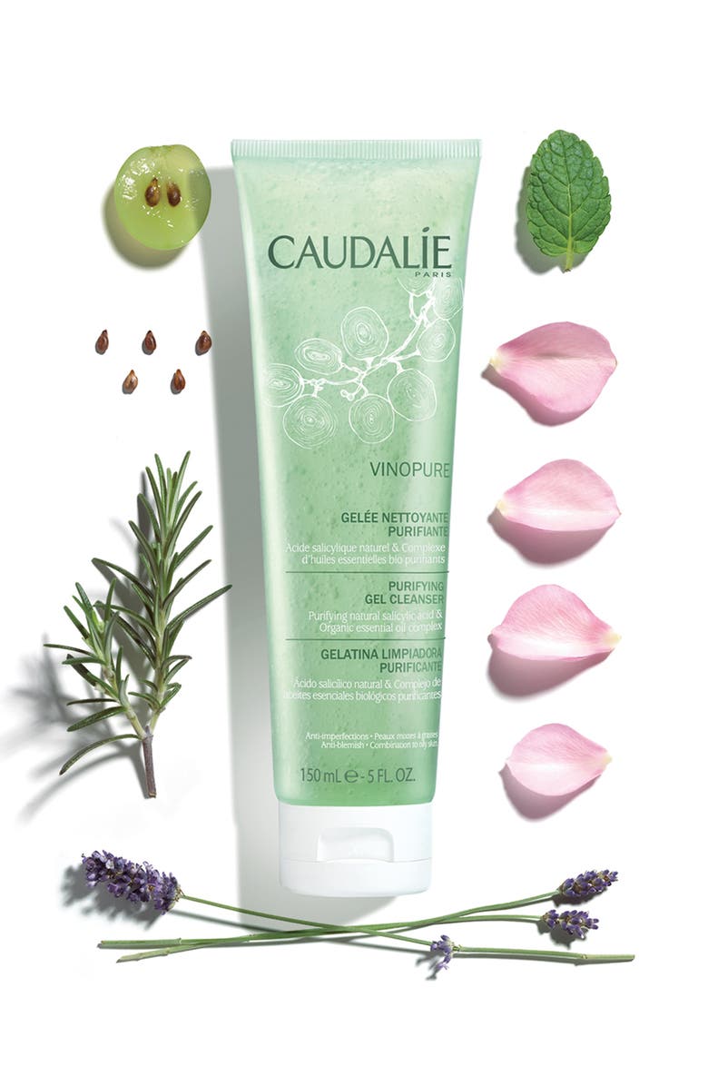 CAUDALÍE Vinopure Pore Purifying Gel Cleanser, Alternate, color,