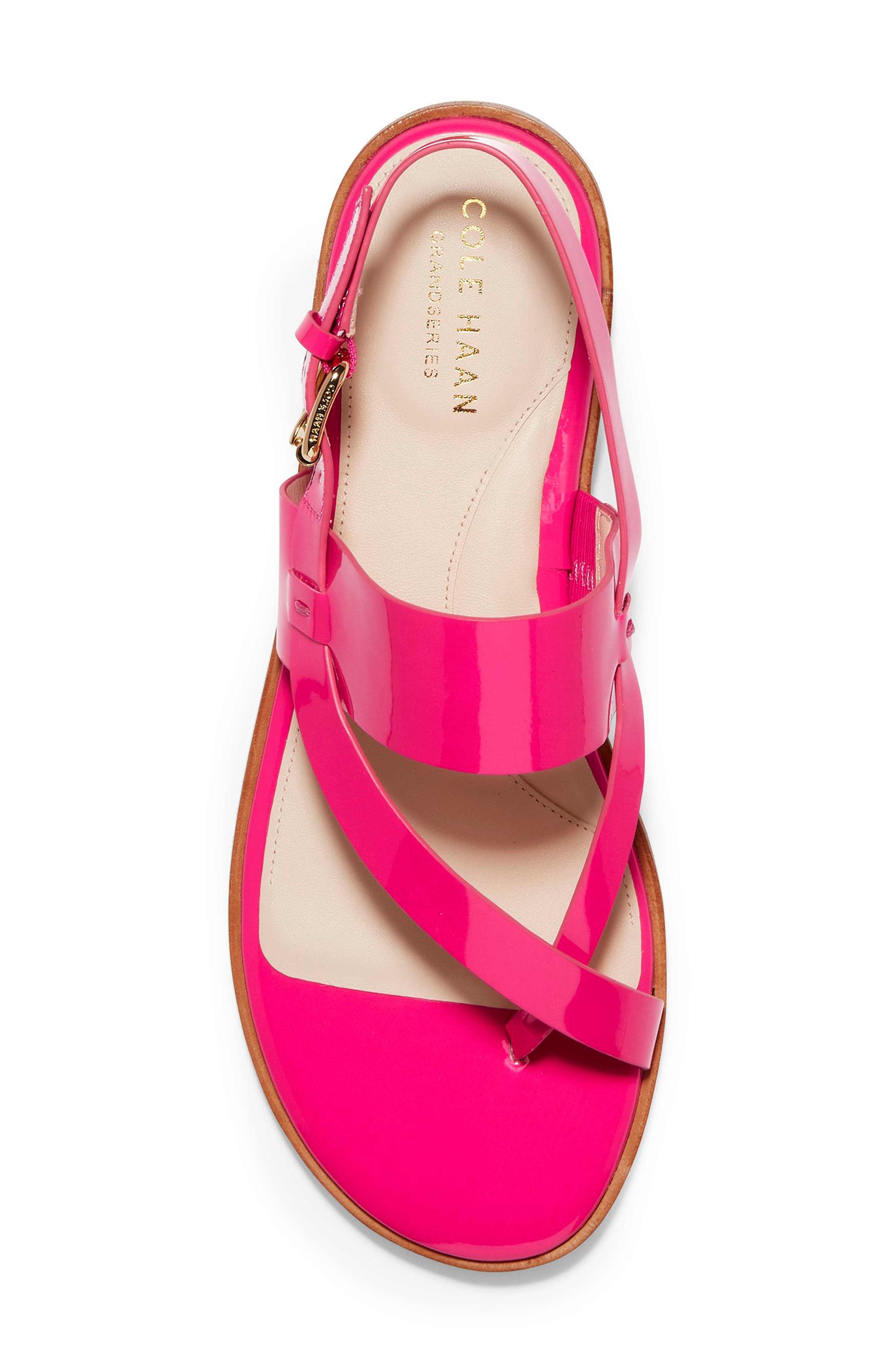Anica Sandal, Alternate, color, PINK LEATHER