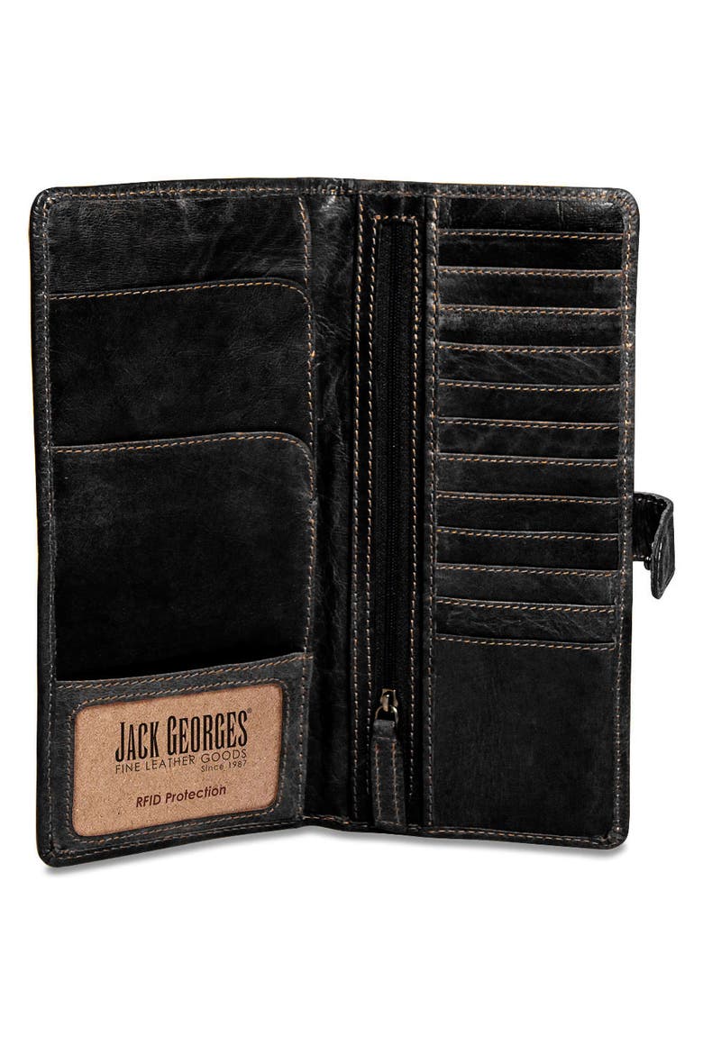 Voyager Travel Wallet, Main, color, Black