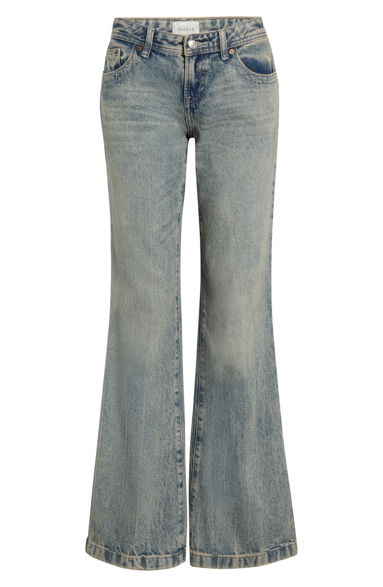 PacSun Jade Low Rise Bootcut Jeans, Alternate, color, Medium Indigo