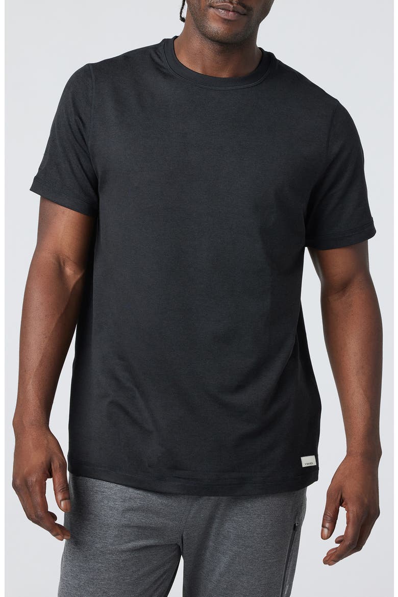 Ponto Performance T-Shirt, Main, color, BLACK HEATHER