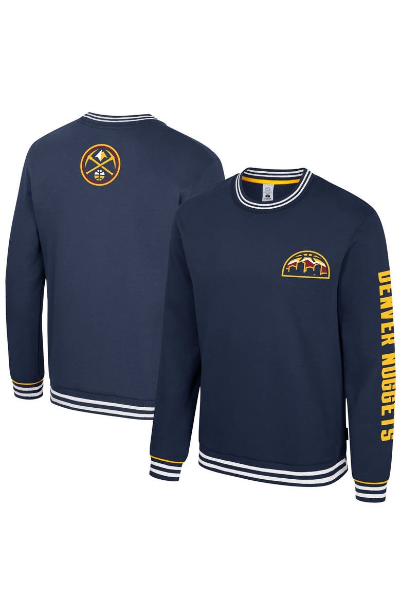 Stadium Essentials Unisex Stadium Essentials Navy Denver Nuggets Halftime 2 Pullover Sweatshirt, Main, color, Navy