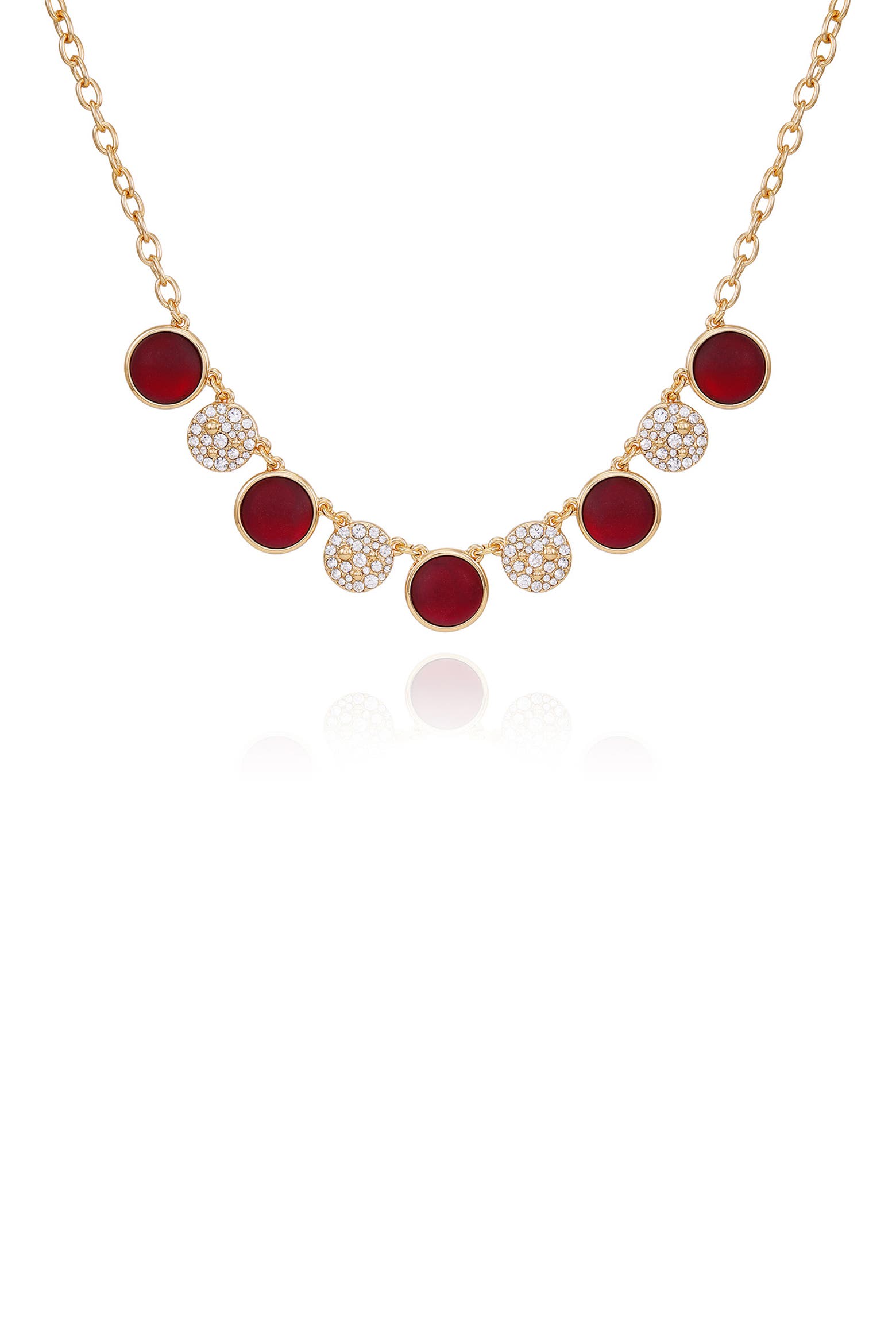 Statement Doormats T Tahari Pavé Statement Disc Necklace (Women) | Nordstromrack