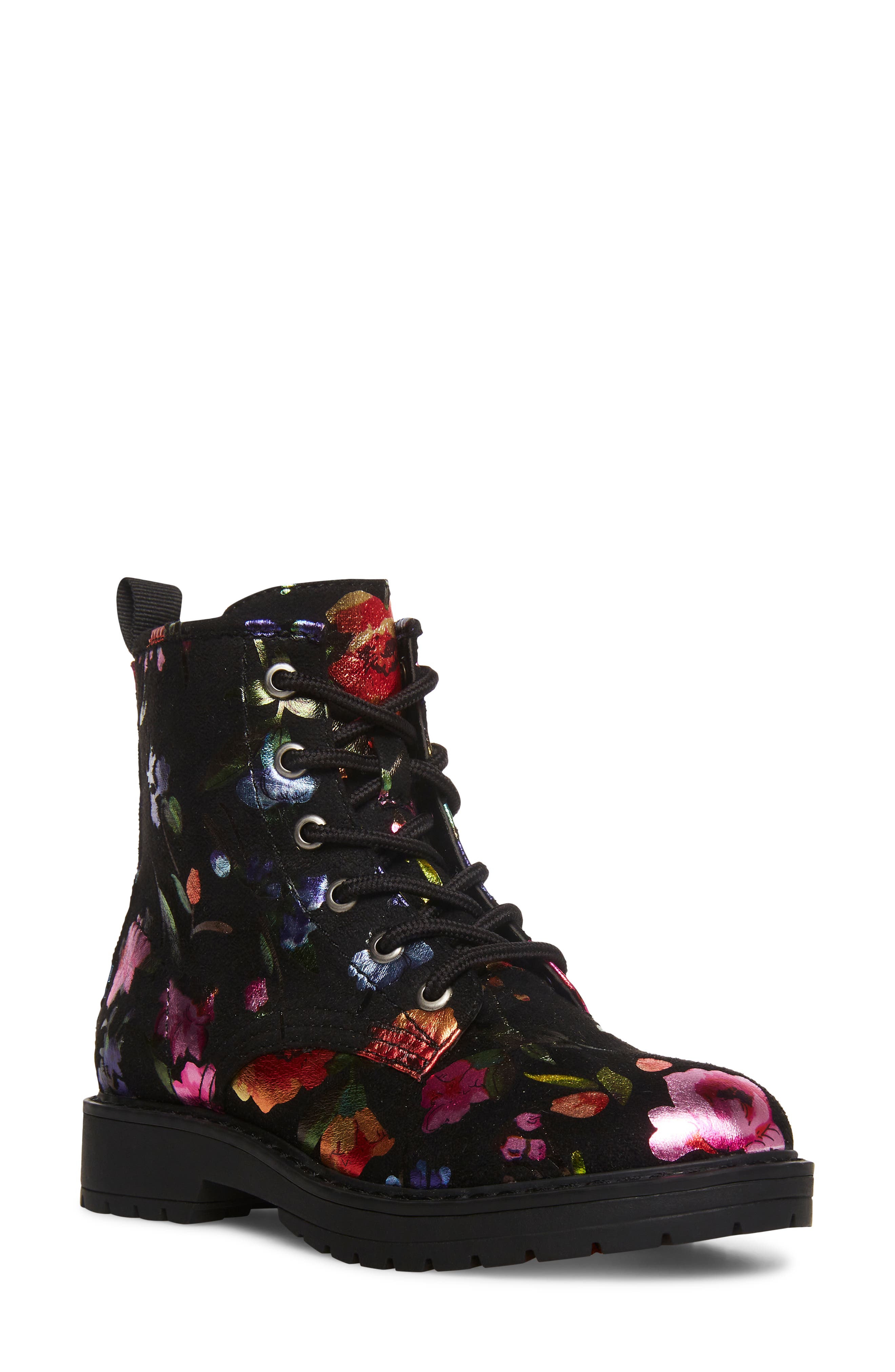 Steve Madden Kids' Bettyy Lace-Up Boot, Main, color, 