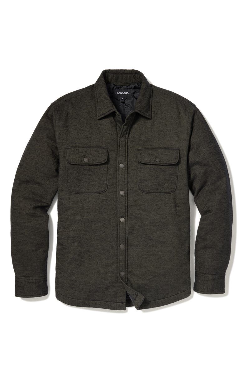 Bonobos Filled Flannel Shacket | Nordstromrack