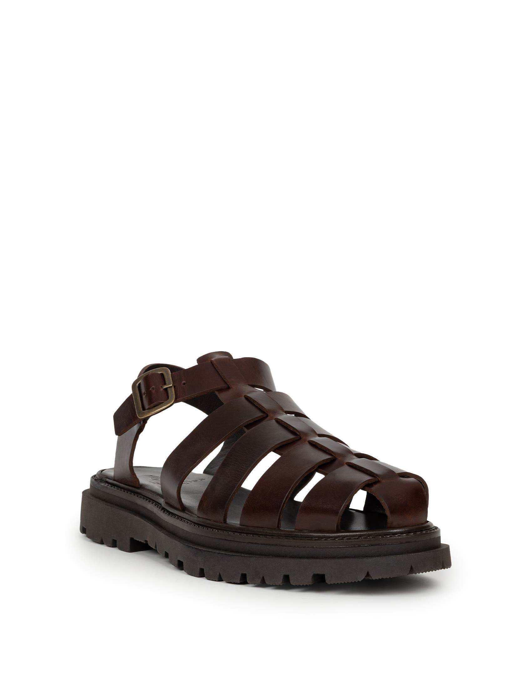 Argos Flat Sandals, Alternate, color, Bison