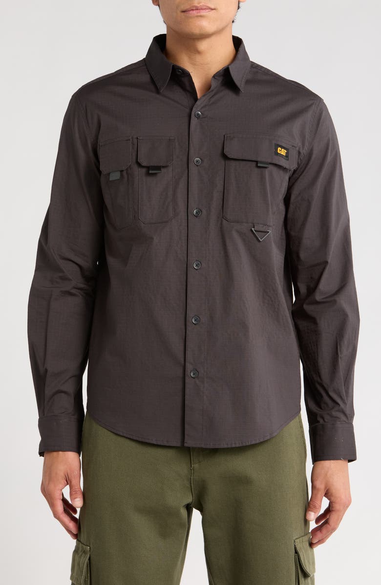 CAT WWR Utility Button-Up Shirt, Main, color, 