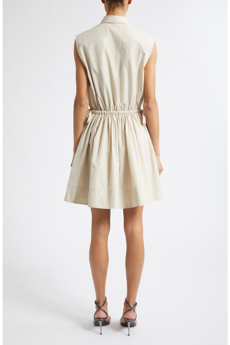 Tristan Sleeveless Shirtdress, Alternate, color, OYSTER GRAY