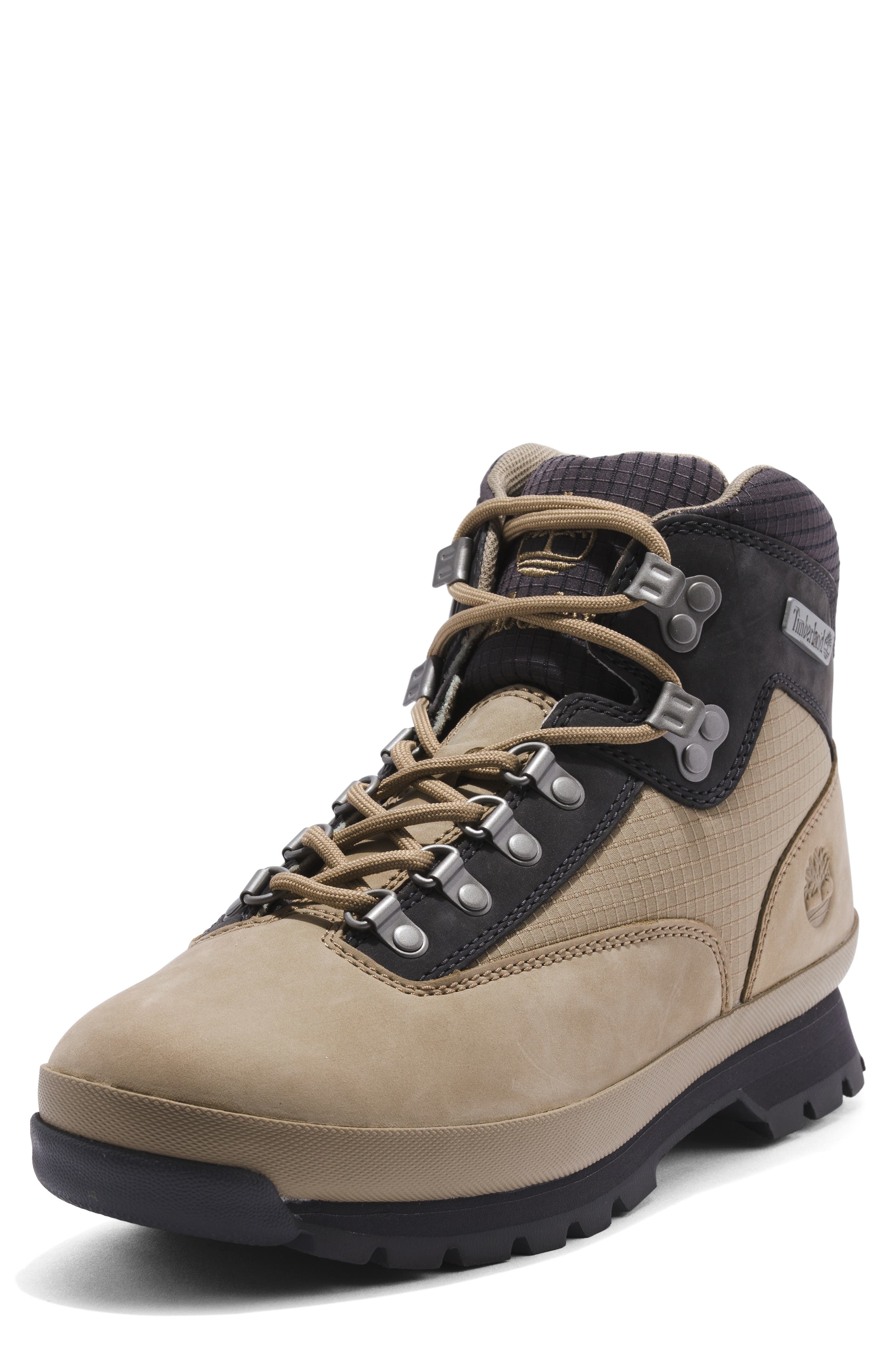 Euro Hiker Boot, Main, color, LEMON PEPPER