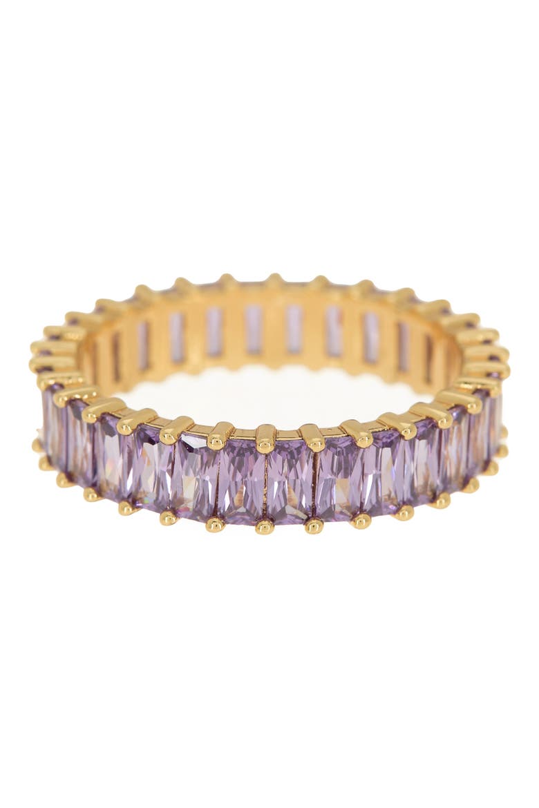 Mini Alidia Baguette Ring, Main, color, LAVENDER