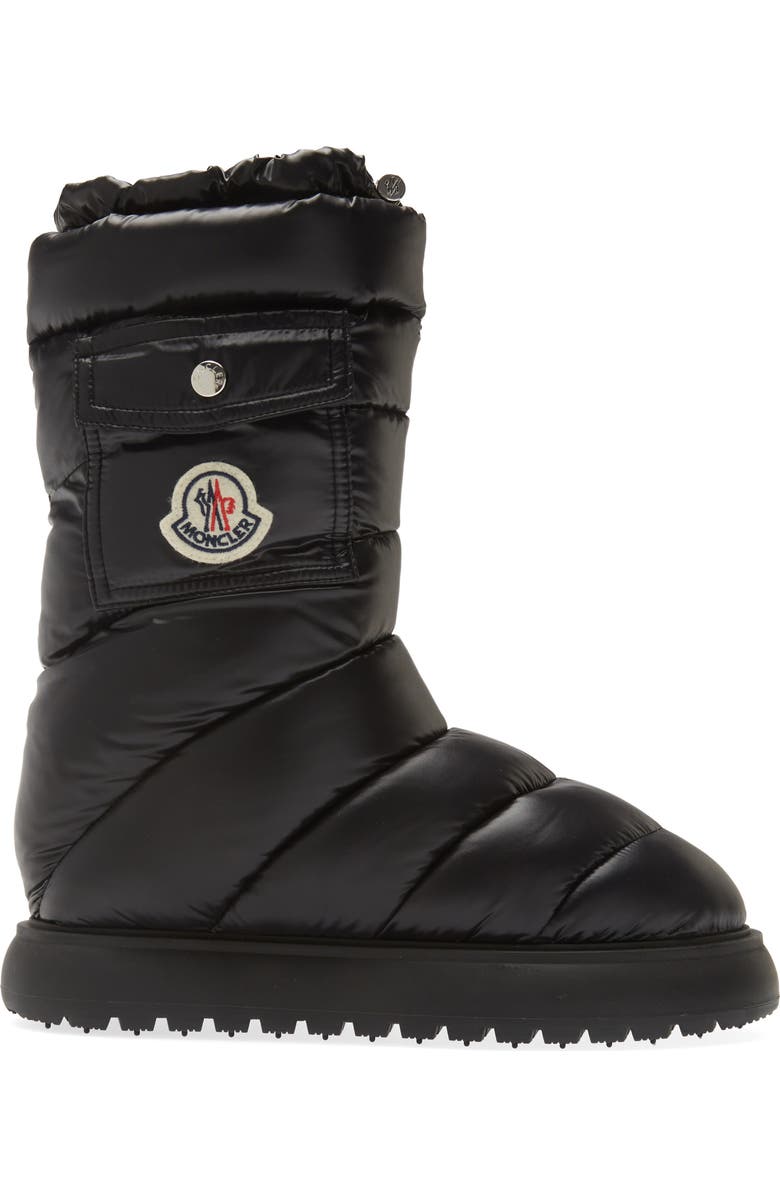 Moncler Gaia Pocket Puffer Snow Boot, Alternate, color,
