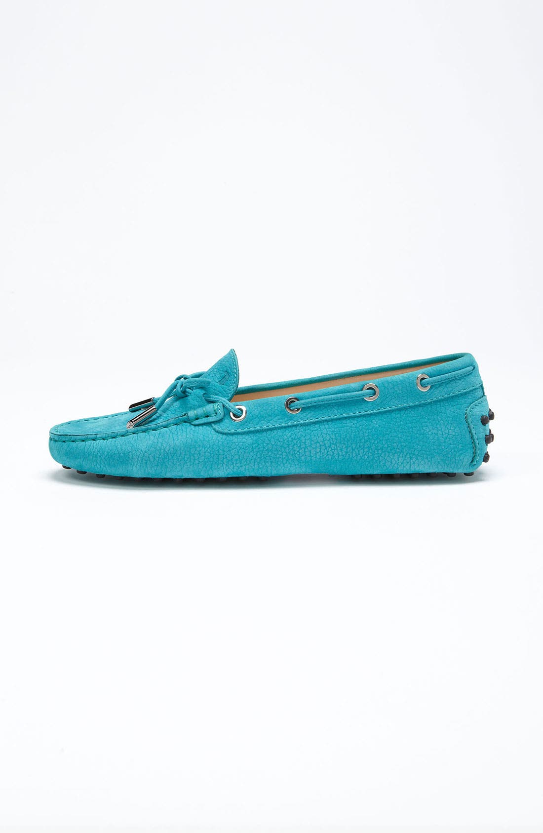'Heaven Laccetto' Moccasin, Alternate, color, TURQUOISE