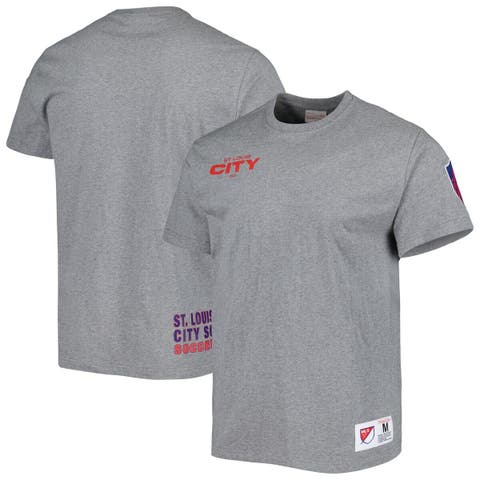 Men Mitchell & Ness Gray St. Louis City SC City Tee
