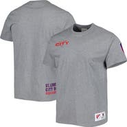 Mitchell & Ness Men Mitchell & Ness Gray St. Louis City SC City Tee